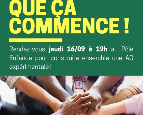 Anim'action Flyer Réunion Prépa AG2021