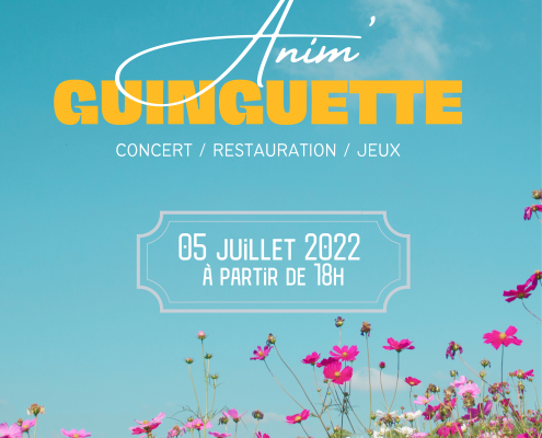 Affiche Anim Guinguette 2022 recto